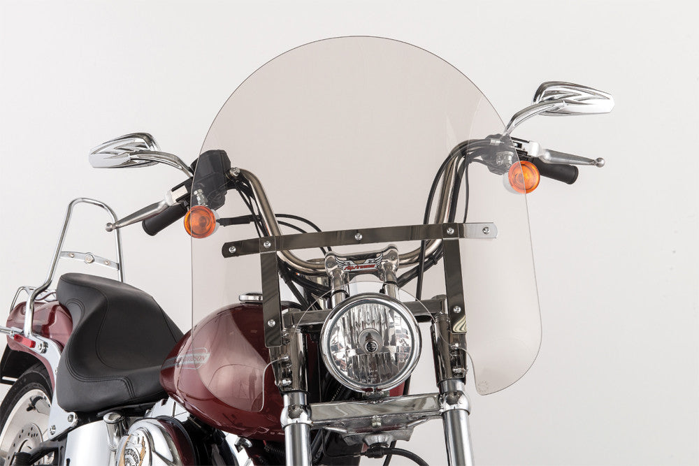 SS-30 CLASSIC CRUISER W/S SMOKE 17" WIDE GLIDE