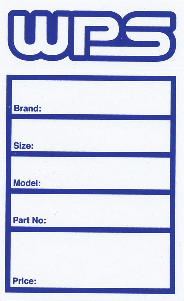 TIRE LABELS 50/PK STICKERS