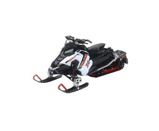 NEW-RAY REPLICA 1:16 SNOWMOBILE POLARIS PRO-X 800 WHITE