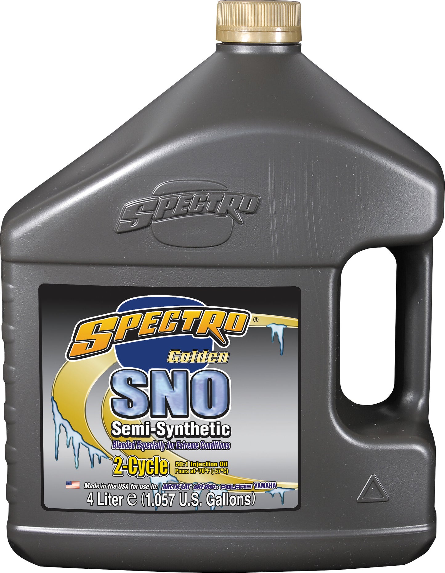 GOLDEN SNO SEMI-SYN INJECT OIL 2T 1GAL