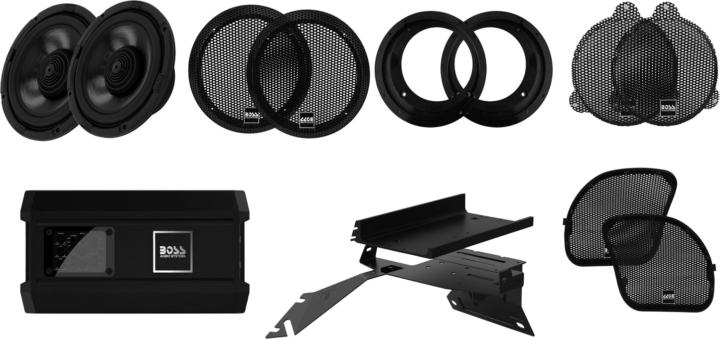 FRONT AUDIO KIT `98-24 FLH FLTR